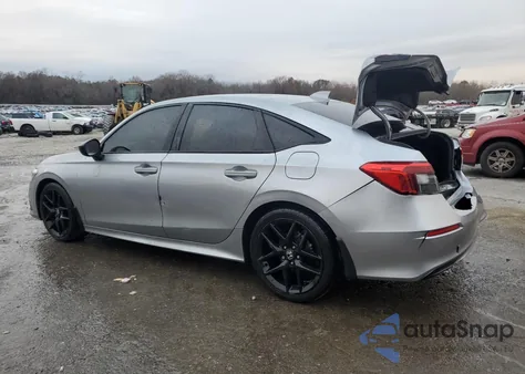 2022 Honda Civic Sport z USA, uszkodzony, nr VIN 2HGFE2F59NH593453